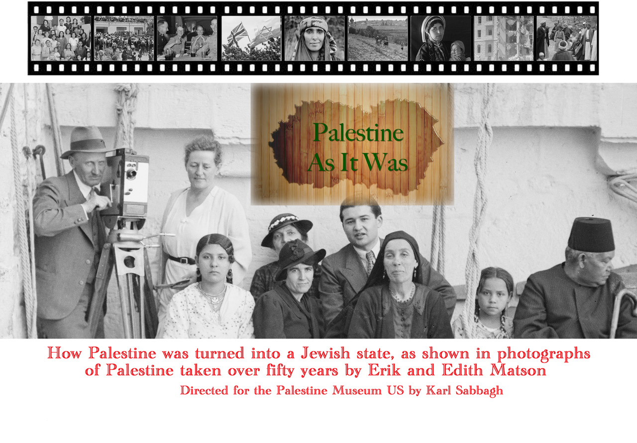 Palestine as it was -- How Palestine was turned into a Jewish state