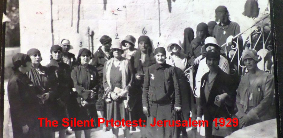 The Silent Protest: Jerusalem 1929